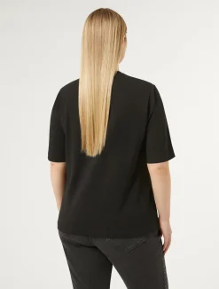 T-shirt in jersey di cotone stretch*Marina Rinaldi Best