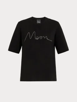 T-shirt in jersey di cotone stretch*Marina Rinaldi Best