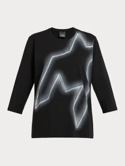 T-shirt in jersey di cotone stretch*Marina Rinaldi Best