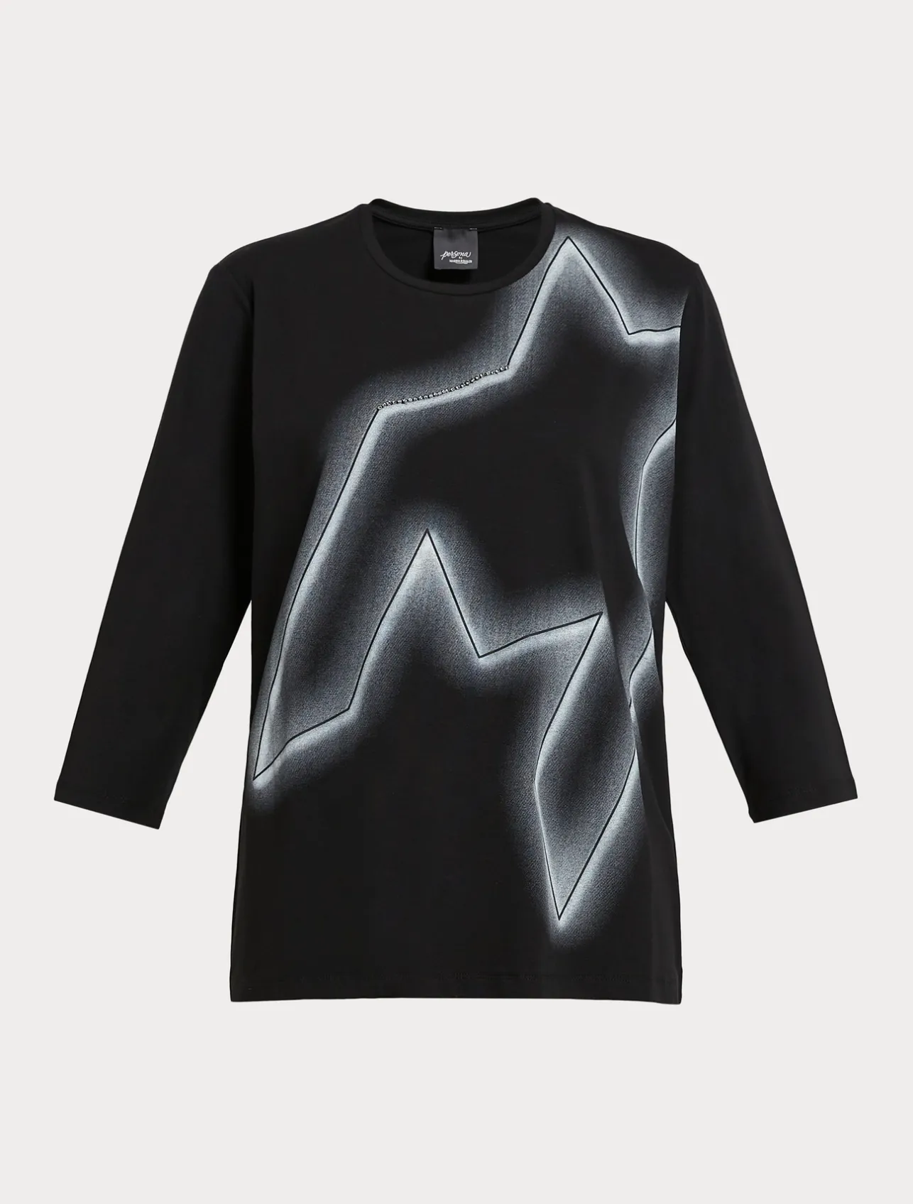 T-shirt in jersey di cotone stretch*Marina Rinaldi Best