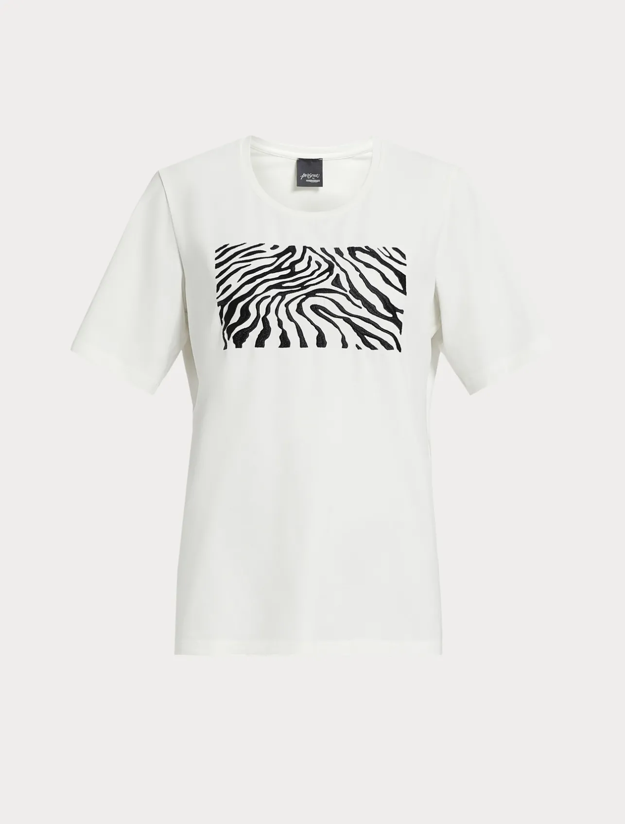 T-shirt in jersey di cotone stretch*Marina Rinaldi Fashion