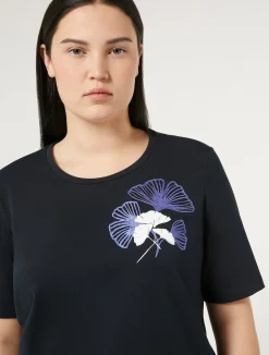 T-shirt in jersey di cotone stretch*Marina Rinaldi Online