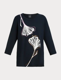 T-shirt in jersey di cotone stretch*Marina Rinaldi Fashion