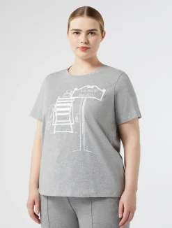 T-shirt in jersey di cotone*Marina Rinaldi Discount