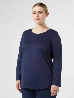 T-shirt in jersey di cotone*Marina Rinaldi Best