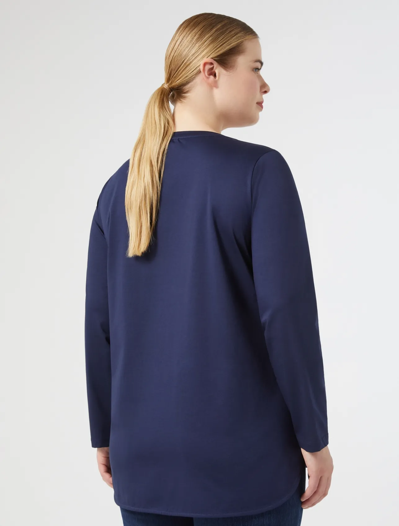 T-shirt in jersey di cotone*Marina Rinaldi Best
