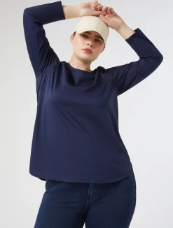 T-shirt in jersey di cotone*Marina Rinaldi Best