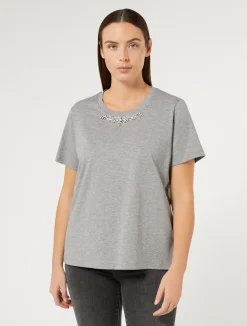 T-shirt in jersey di cotone*Marina Rinaldi Best
