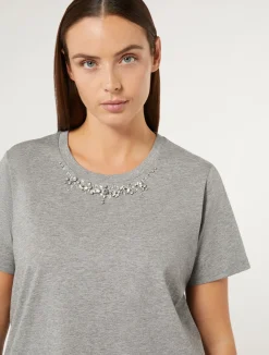 T-shirt in jersey di cotone*Marina Rinaldi Best