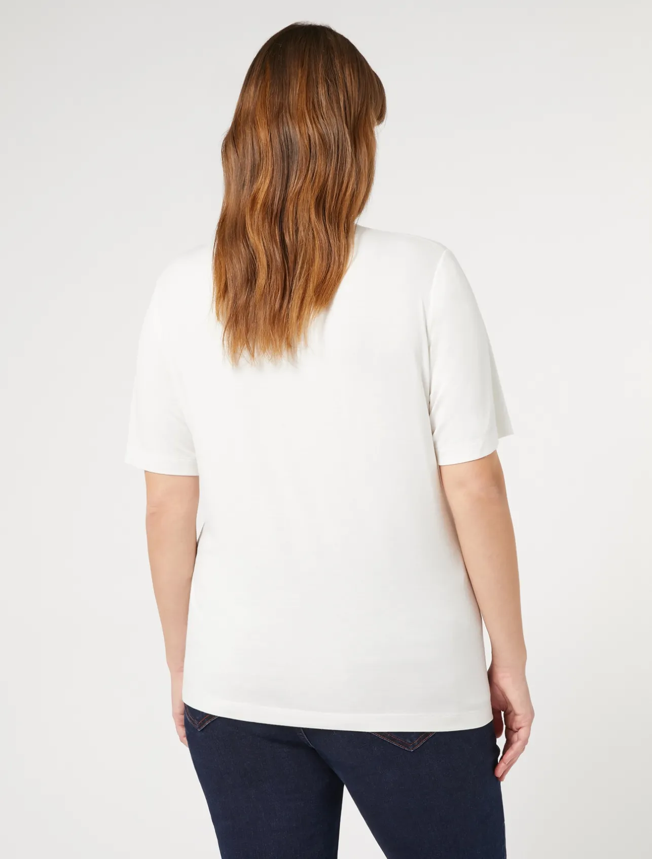 T-shirt in jersey di viscosa stretch*Marina Rinaldi Sale