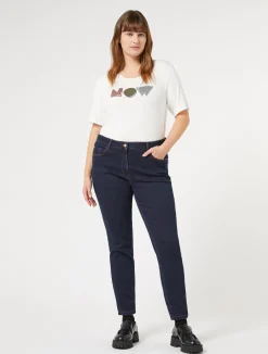 T-shirt in jersey di viscosa stretch*Marina Rinaldi Sale