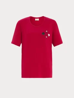 T-shirt in jersey di viscosa stretch*Marina Rinaldi Sale