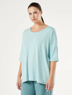 T-shirt in jersey di viscosa stretch*Marina Rinaldi Fashion