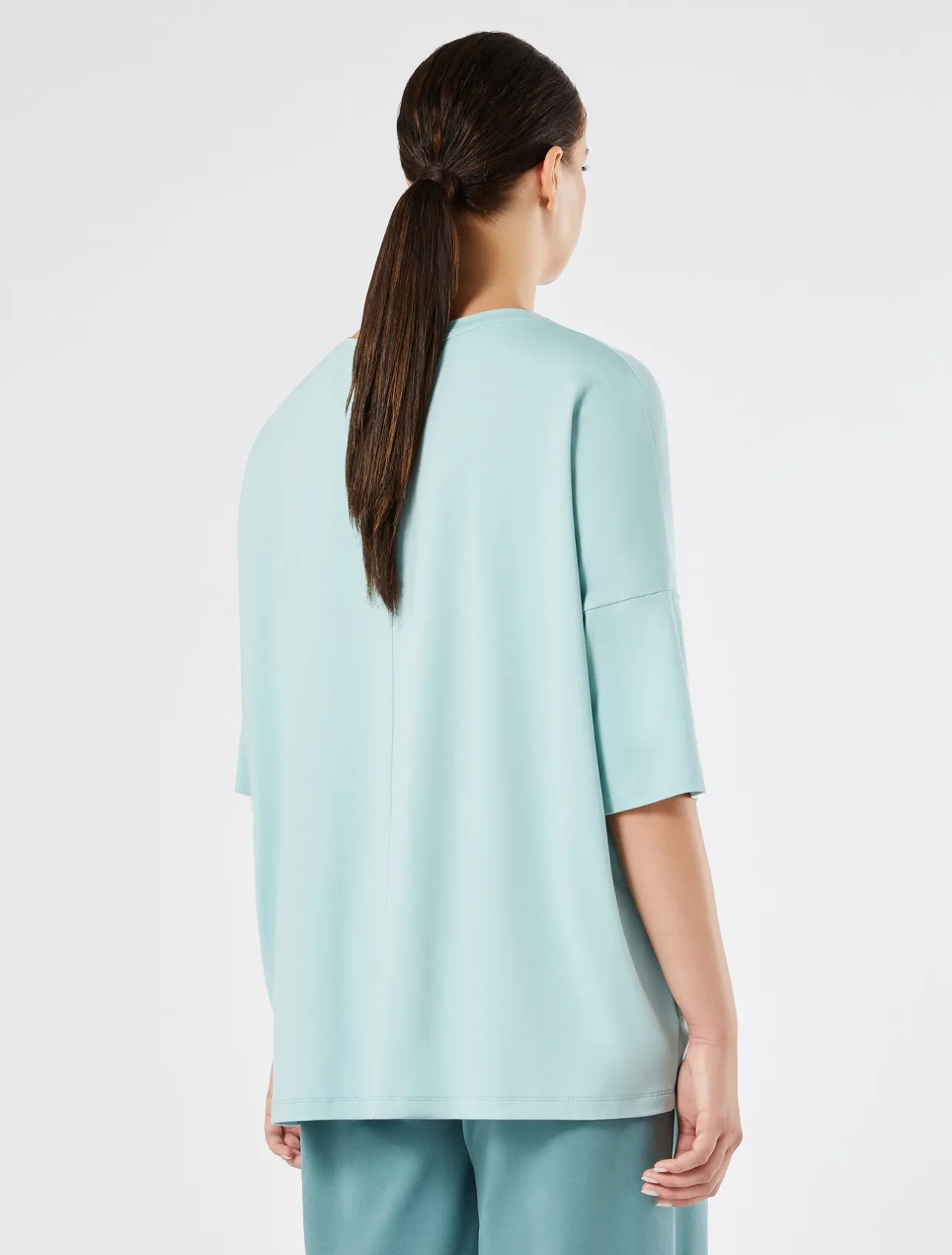 T-shirt in jersey di viscosa stretch*Marina Rinaldi Fashion