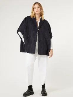 T-shirt in jersey di viscosa e raso*Marina Rinaldi Clearance