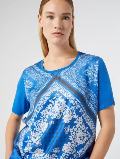 T-shirt in jersey di viscosa*Marina Rinaldi Discount