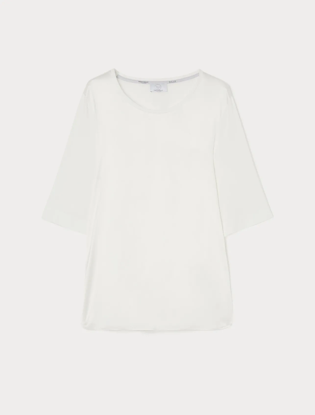 T-shirt in jersey e raso*Marina Rinaldi Hot