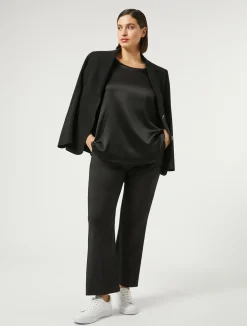 T-shirt in jersey e raso*Marina Rinaldi Discount