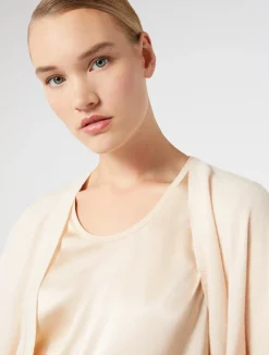 T-shirt in jersey e raso*Marina Rinaldi Sale