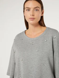 T-shirt in jersey interlock*Marina Rinaldi Sale