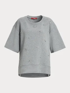 T-shirt in jersey interlock*Marina Rinaldi Sale
