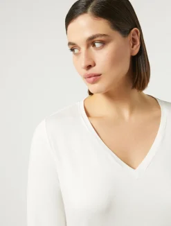 T-shirt in jersey stretch*Marina Rinaldi Sale