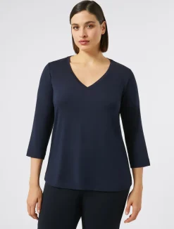 T-shirt in jersey stretch*Marina Rinaldi Clearance