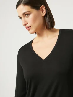 T-shirt in jersey stretch*Marina Rinaldi Best