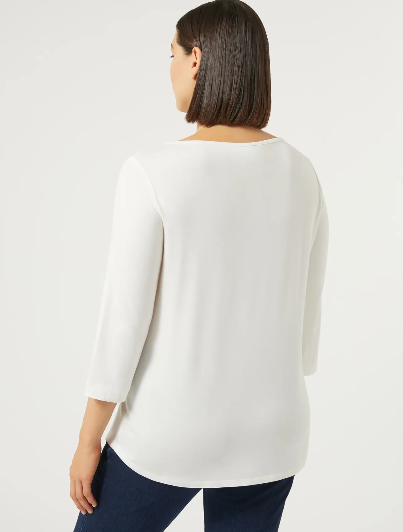 T-shirt in jersey stretch*Marina Rinaldi Clearance