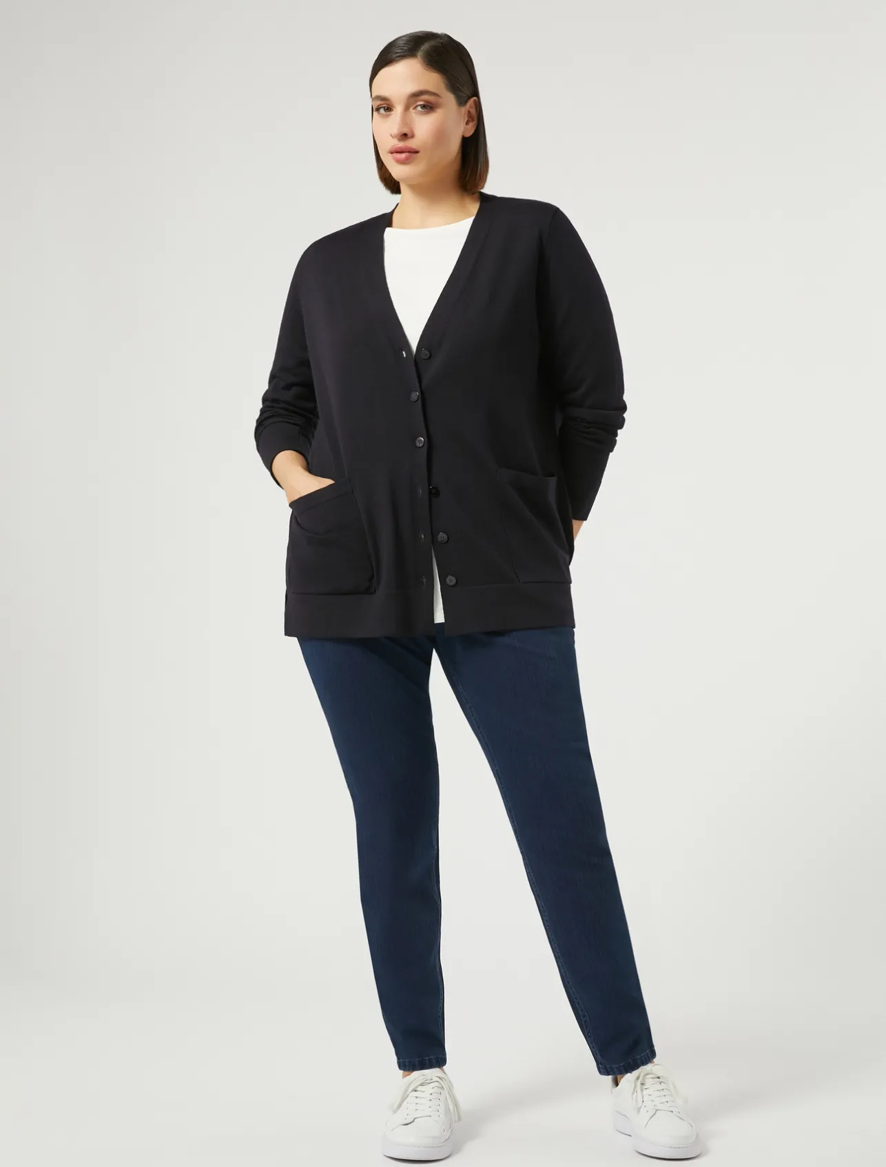 T-shirt in jersey stretch*Marina Rinaldi Clearance