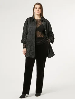 T-shirt in pizzo stretch*Marina Rinaldi Online