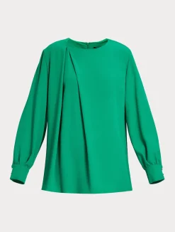 Tunica in crêpe envers satin*Marina Rinaldi Fashion