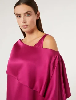 Tunica in crêpe envers satin*Marina Rinaldi Clearance